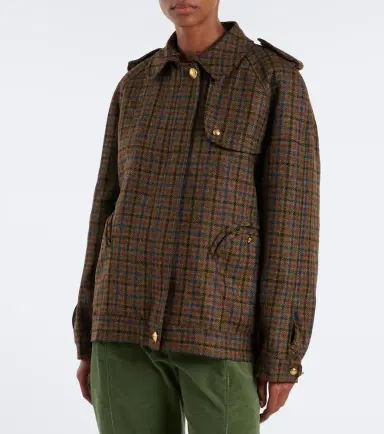 Blazé Milano Blazé Milano Chausie checked virgin wool jacket | Thumbnail 7