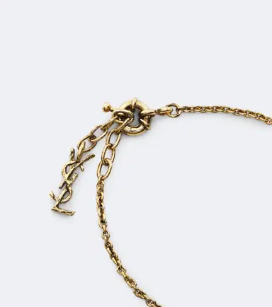 Saint Laurent Cassandre chain bracelet | Thumbnail 3 Saint Laurent Cassandre chain bracelet | Thumbnail 3