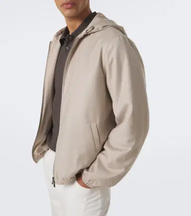 AGNONA Hooded wool jacket | Thumbnail 2