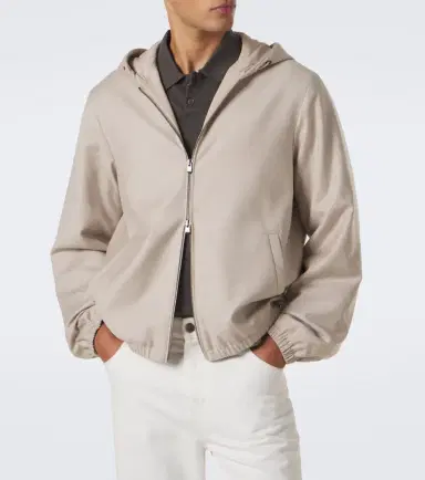 AGNONA Hooded wool jacket | Thumbnail 5
