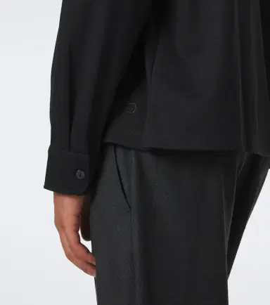 AGNONA Cotton and silk polo shirt | Thumbnail 2
