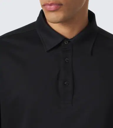 AGNONA Cotton and silk polo shirt | Thumbnail 3