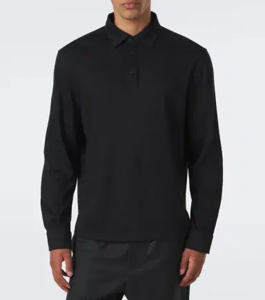 AGNONA Cotton and silk polo shirt | Thumbnail 7