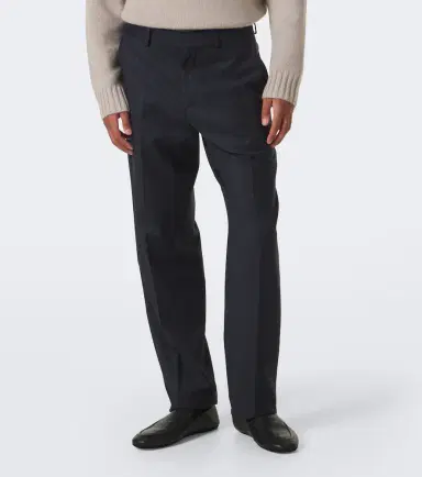 Agnona Wool straight pants | Thumbnail 2