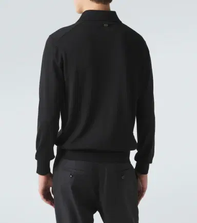AGNONA Wool polo sweater | Thumbnail 4