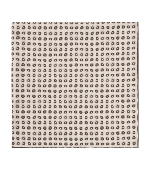 Agnona Printed silk twill scarf