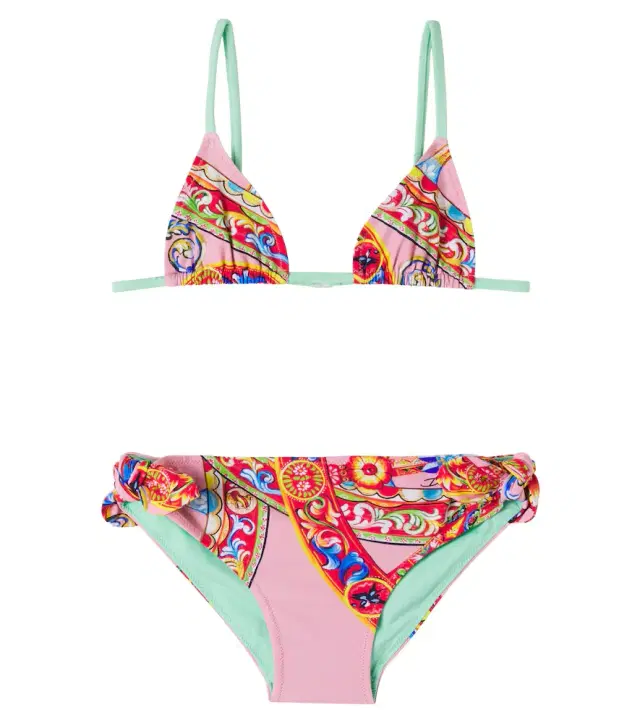 Dolce & Gabbana Kids Carretto bikini