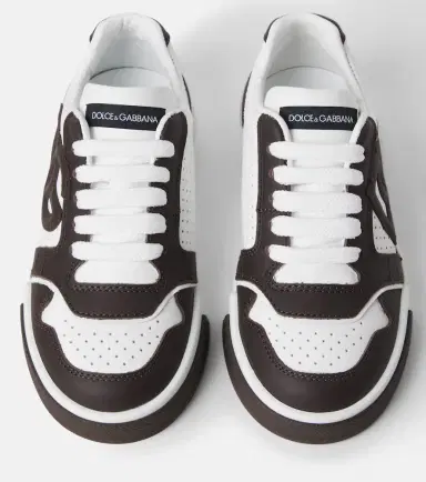 Dolce & Gabbana Kids DG leather sneakers | Thumbnail 3 Dolce & Gabbana Kids DG leather sneakers | Thumbnail 3