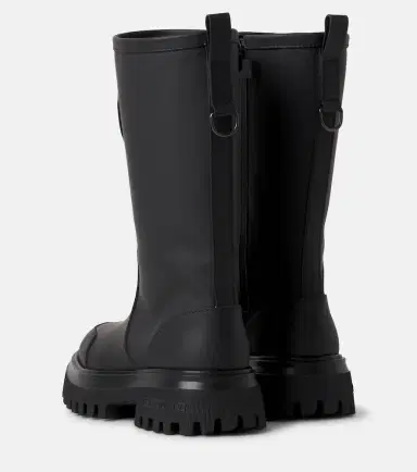 Dolce & Gabbana Kids DG leather platform boots | Thumbnail 2