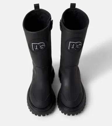 Dolce & Gabbana Kids DG leather platform boots | Thumbnail 5