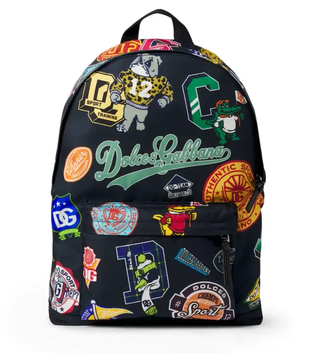 Dolce & Gabbana Kids Printed backpack