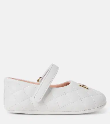 Dolce & Gabbana Kids Baby DG quilted leather Mary Jane flats | Thumbnail 2 Dolce & Gabbana Kids Baby DG quilted leather Mary Jane flats | Thumbnail 2