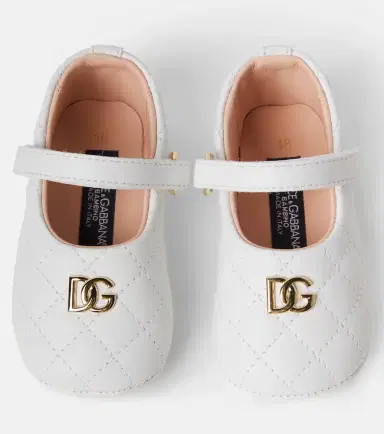 Dolce & Gabbana Kids Baby DG quilted leather Mary Jane flats | Thumbnail 4 Dolce & Gabbana Kids Baby DG quilted leather Mary Jane flats | Thumbnail 4