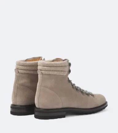 Kiton Suede lace-up boots | Thumbnail 2 Kiton Suede lace-up boots | Thumbnail 2