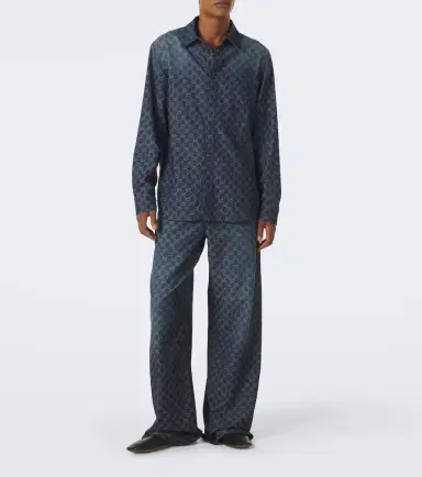 Gucci GG cotton chambray jacquard shirt | Thumbnail 5 Gucci GG cotton chambray jacquard shirt | Thumbnail 5