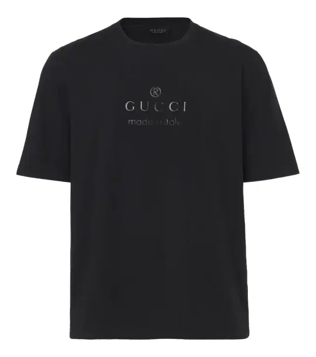 Gucci Printed cotton-blend jersey T-shirt