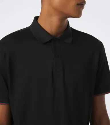 Gucci Web Stripe silk jersey polo shirt | Thumbnail 2 Gucci Web Stripe silk jersey polo shirt | Thumbnail 2