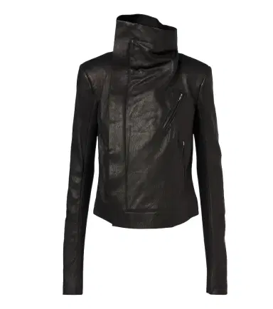 Rick Owens Leather biker jacket | Thumbnail 1