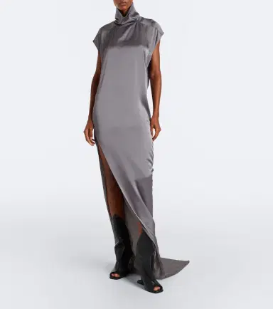 Rick Owens Edfu ruched jersey gown | Thumbnail 6