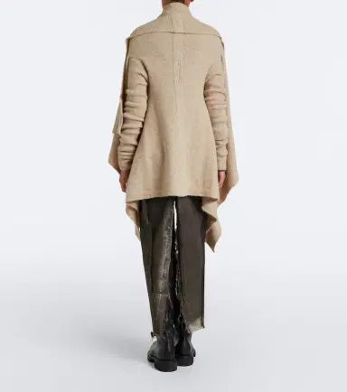 Rick Owens Alpaca and wool-blend cardigan | Thumbnail 2