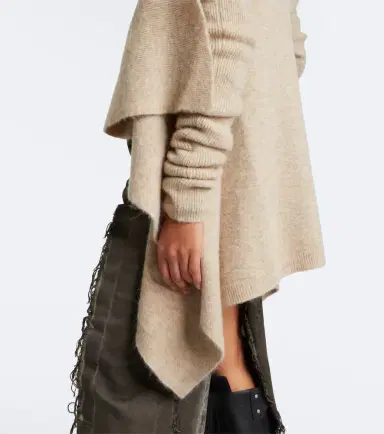 Rick Owens Alpaca and wool-blend cardigan | Thumbnail 6
