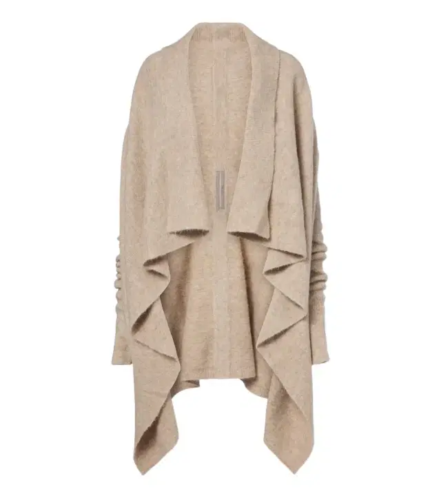 Rick Owens Alpaca and wool-blend cardigan