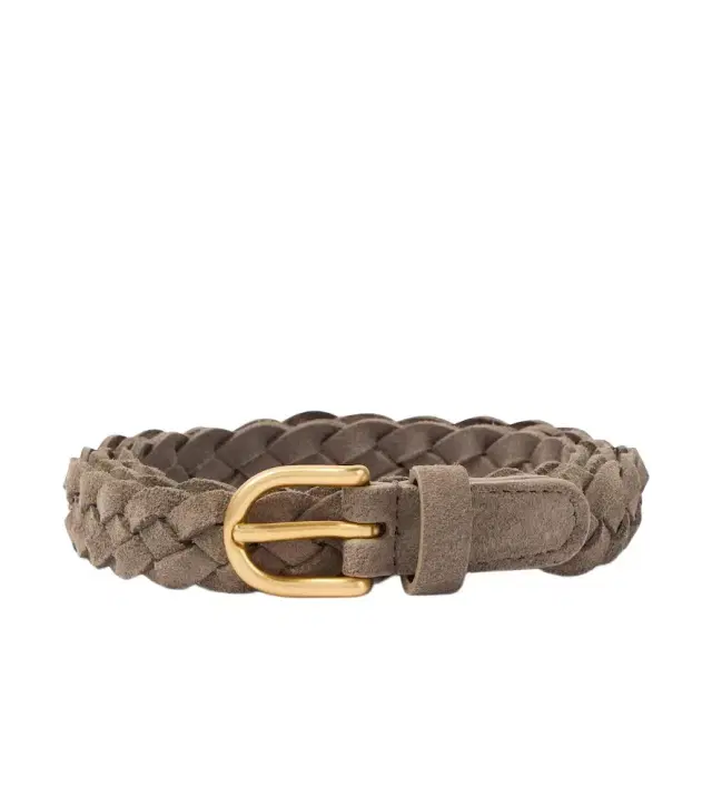 Lardini Braided suede belt