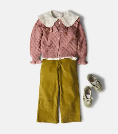 C'era Una Volta Azur ruffled cardigan | Thumbnail 2 C'era Una Volta Azur ruffled cardigan | Thumbnail 2