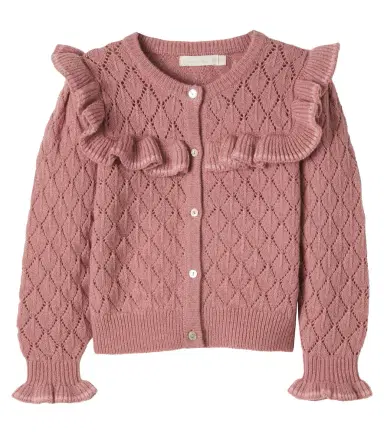 C'era Una Volta Azur ruffled cardigan | Thumbnail 1 C'era Una Volta Azur ruffled cardigan | Thumbnail 1