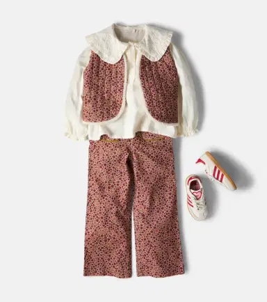C'era Una Volta Serena floral cotton corduroy pants | Thumbnail 3 C'era Una Volta Serena floral cotton corduroy pants | Thumbnail 3