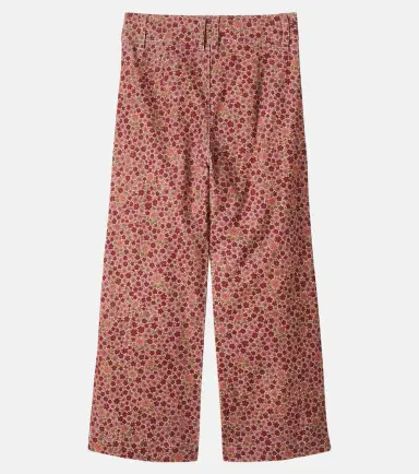 C'era Una Volta Serena floral cotton corduroy pants | Thumbnail 4 C'era Una Volta Serena floral cotton corduroy pants | Thumbnail 4