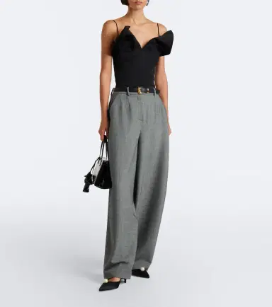 Magda Butrym Cotton and silk top | Thumbnail 2 Magda Butrym Cotton and silk top | Thumbnail 2