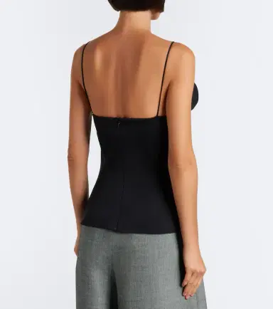 Magda Butrym Cotton and silk top | Thumbnail 6 Magda Butrym Cotton and silk top | Thumbnail 6