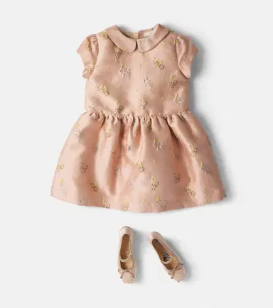 C'era Una Volta Lylas floral embroidered dress | Thumbnail 4 C'era Una Volta Lylas floral embroidered dress | Thumbnail 4