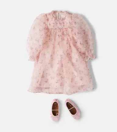 C'era Una Volta Kate embroidered tulle dress | Thumbnail 4