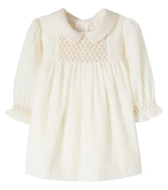 C'era Una Volta Baby Samantha embroidered dress