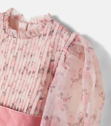 C'era Una Volta Milie embroidered tiered tulle dress | Thumbnail 2