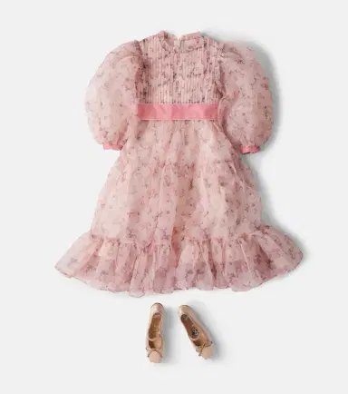 C'era Una Volta Milie embroidered tiered tulle dress | Thumbnail 4