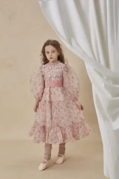 C'era Una Volta Milie embroidered tiered tulle dress | Thumbnail 5