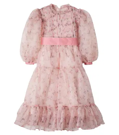 C'era Una Volta Milie embroidered tiered tulle dress | Thumbnail 1