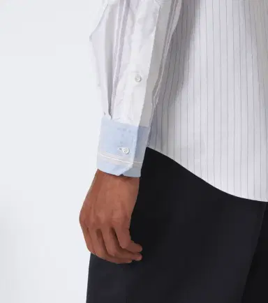 Thom Browne Striped cotton shirt | Thumbnail 2