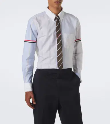 Thom Browne Striped cotton shirt | Thumbnail 3
