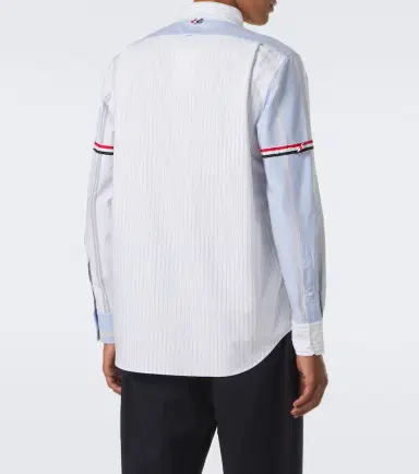 Thom Browne Striped cotton shirt | Thumbnail 4