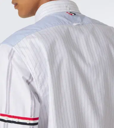 Thom Browne Striped cotton shirt | Thumbnail 8