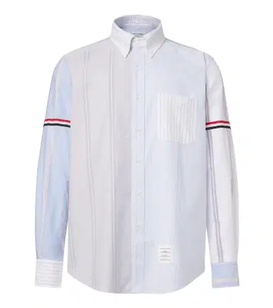 Thom Browne Striped cotton shirt | Thumbnail 1