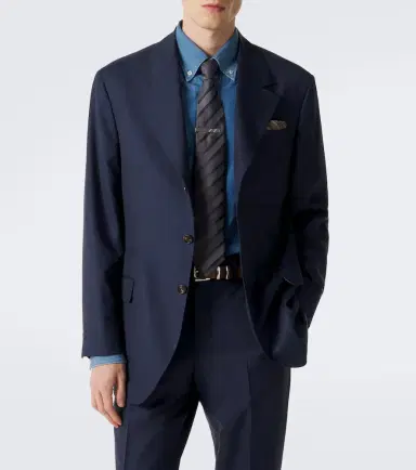 Brunello Cucinelli Virgin wool suit | Thumbnail 3 Brunello Cucinelli Virgin wool suit | Thumbnail 3