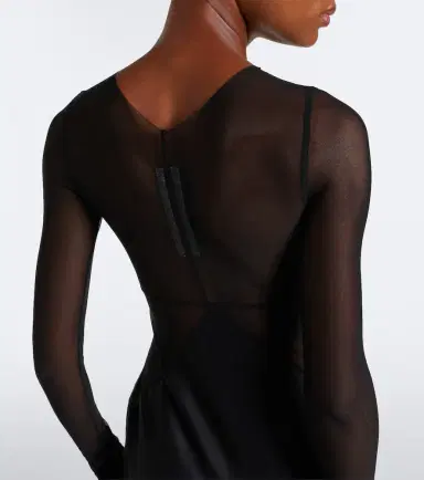 Rick Owens Combo tulle-trimmed gown | Thumbnail 6 Rick Owens Combo tulle-trimmed gown | Thumbnail 6