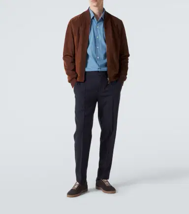 Zegna Wool tapered pants | Thumbnail 5 Zegna Wool tapered pants | Thumbnail 5