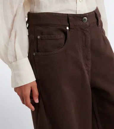 Brunello Cucinelli Monili wide-leg jeans | Thumbnail 3 Brunello Cucinelli Monili wide-leg jeans | Thumbnail 3