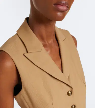 Veronica Beard Benny single-breasted vest | Thumbnail 2 Veronica Beard Benny single-breasted vest | Thumbnail 2